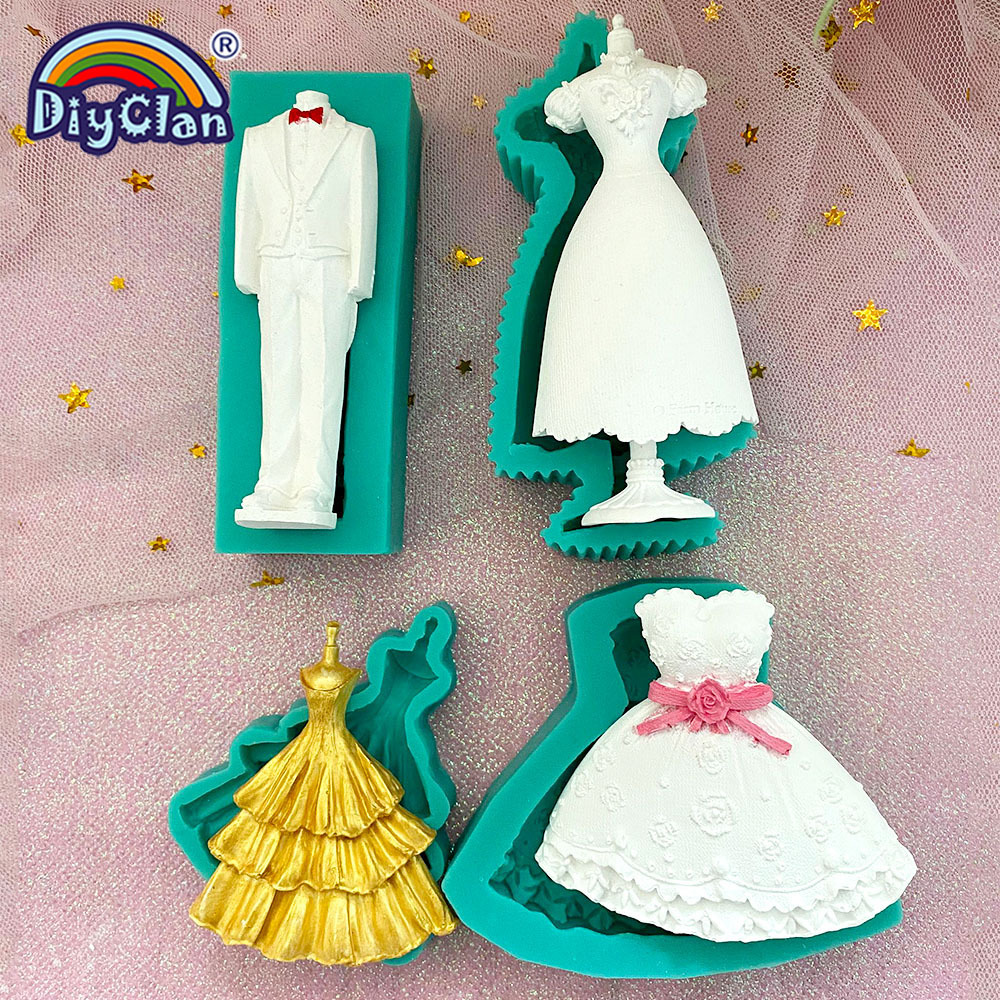 Marry Decoration Silicone Mold - مراجعة Kitchen Baking Decor وسعره