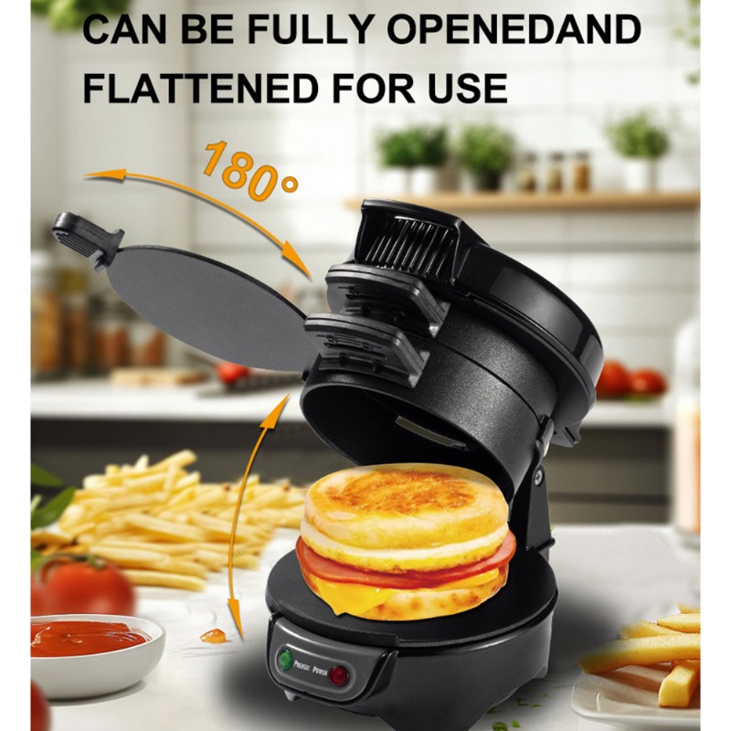 220V 110V Mini Electric Burger - مراجعة Kitchen Baking Machine وسعره