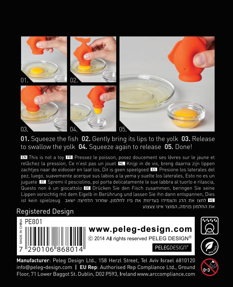Silicone Egg Yolk Separator -  - مراجعة Kitchen Baking Mess وسعره