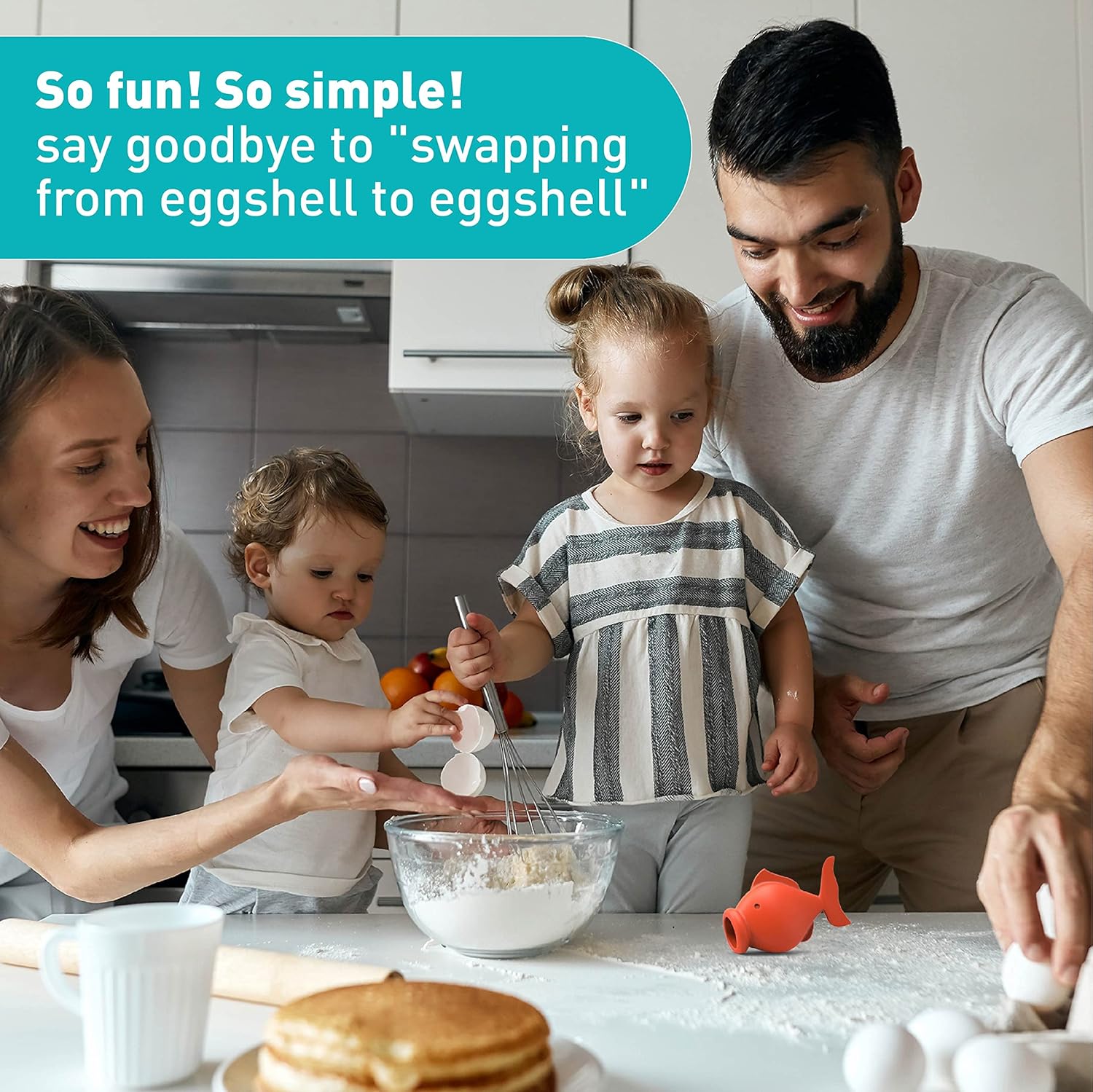 Silicone Egg Yolk Separator -  - مراجعة Kitchen Baking Mess وسعره