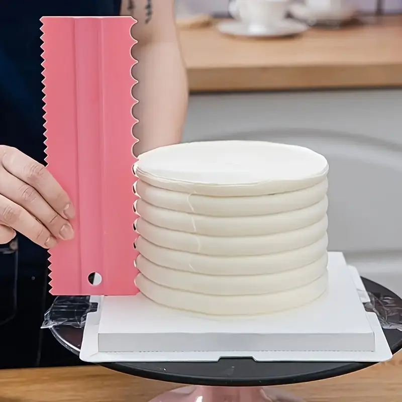Trendy 4Pcs Cake Scraper Set - - مراجعة Fondant Smoother Set وسعره