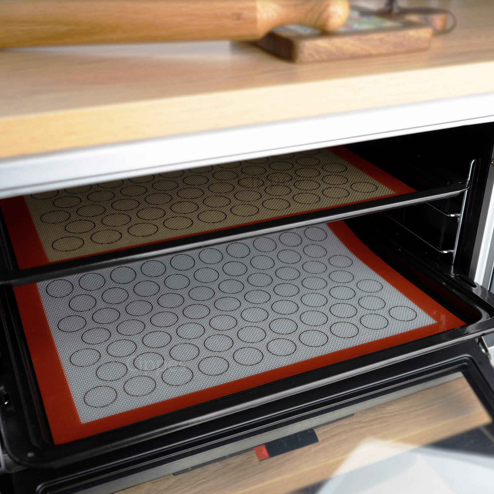 1PC Silicone Baking Mat for Ov - مراجعة Super Kitchen Baking Mat وسعره