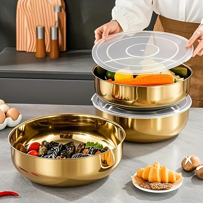 New Stainless Steel Mixing Bow - مراجعة Kitchen Baking Bowls وسعره