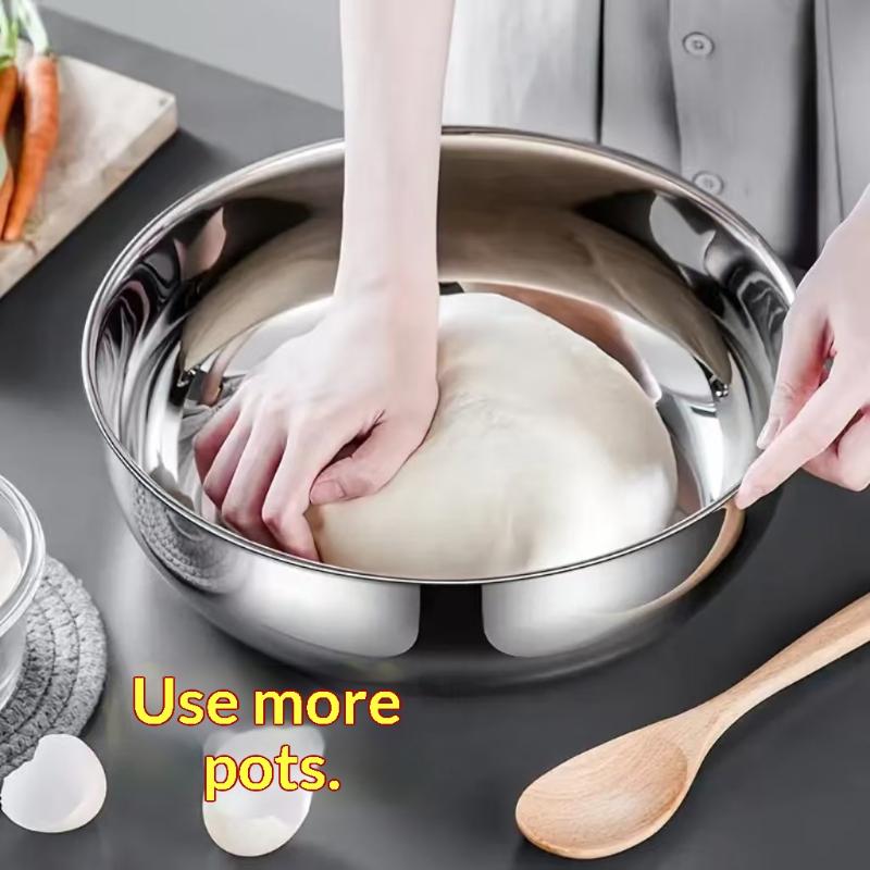 New Stainless Steel Mixing Bow - مراجعة Kitchen Baking Bowls وسعره
