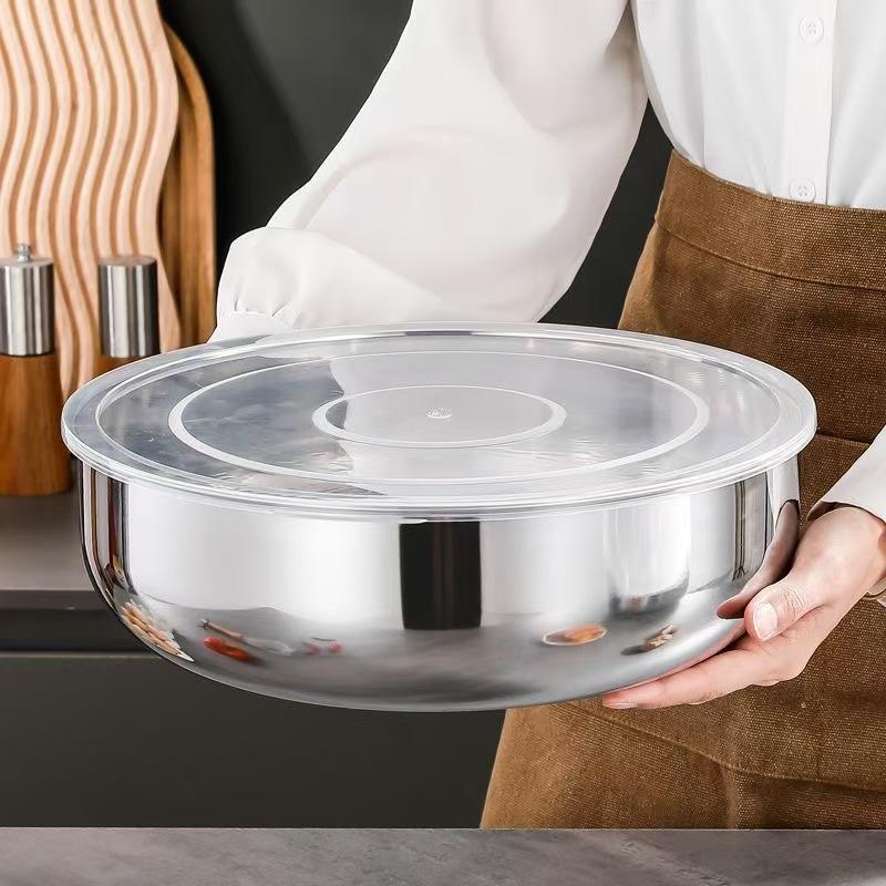 New Stainless Steel Mixing Bow - مراجعة Kitchen Baking Bowls وسعره