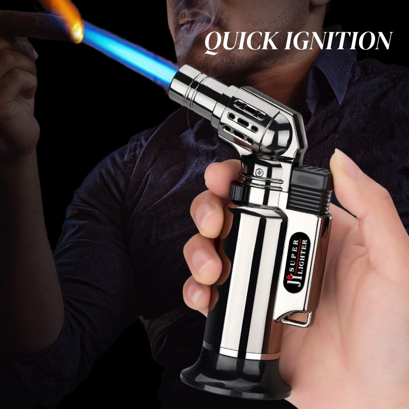 Metal Windproof Jet Flame Gas  - مراجعة Kitchen Baking Torch وسعره