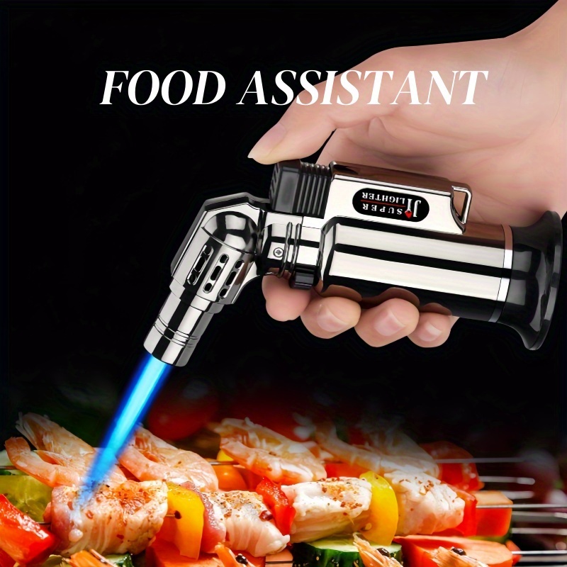 Metal Windproof Jet Flame Gas  - مراجعة Kitchen Baking Torch وسعره