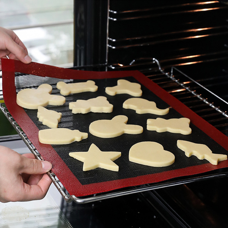 1PC Reusable Silicone Baking M - مراجعة Super Kitchen Baking Mat وسعره