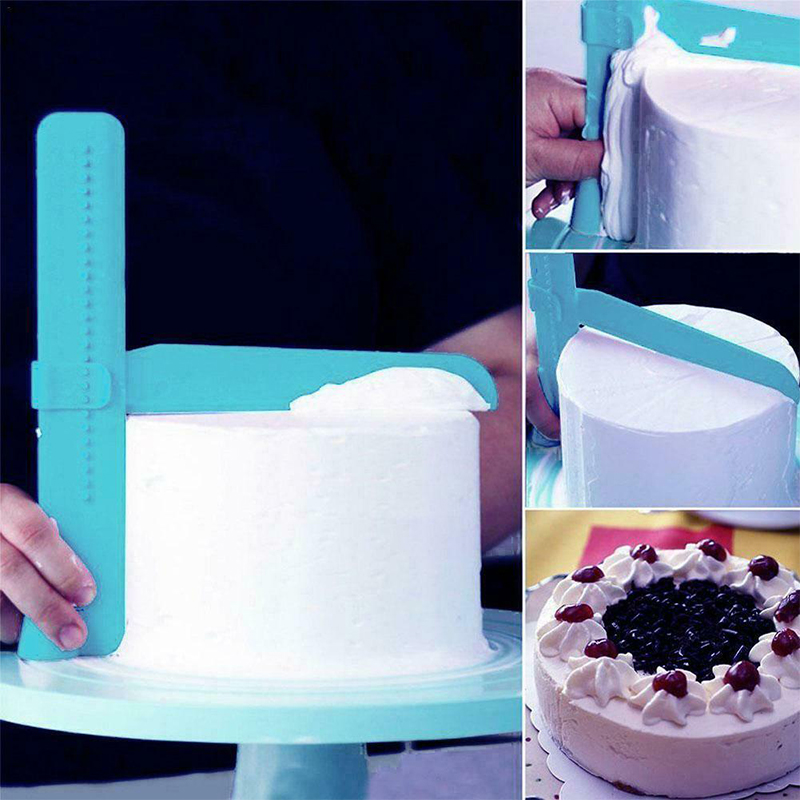 Cake Scraper Adjustable Fondan - مراجعة Fondant Smoother Set وسعره