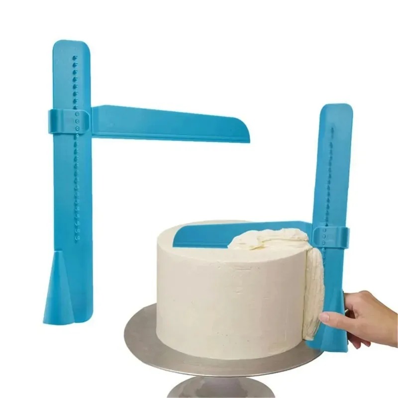 1PC Cake Scraper Smoother Fond - مراجعة Fondant Smoother Set وسعره