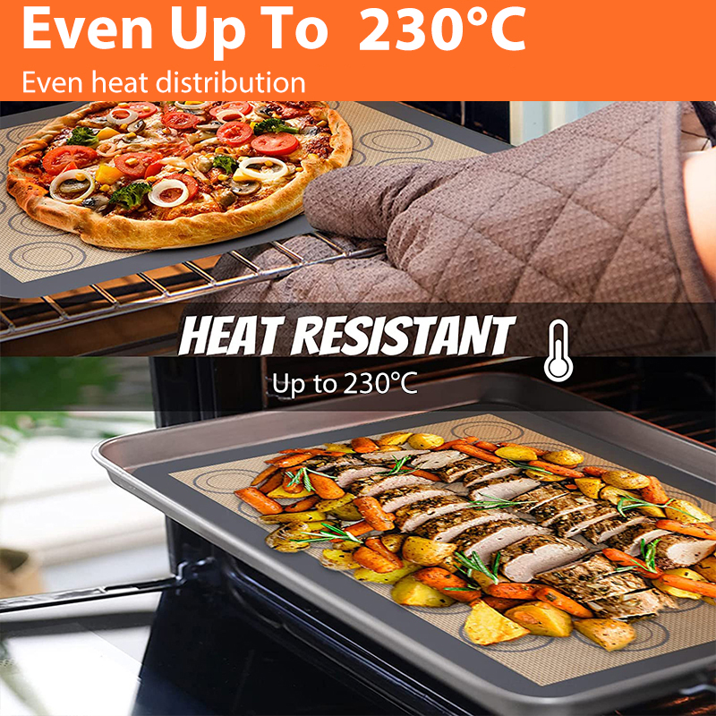 1PC Silicone Baking Mat for Ov - مراجعة Super Kitchen Baking Mat وسعره