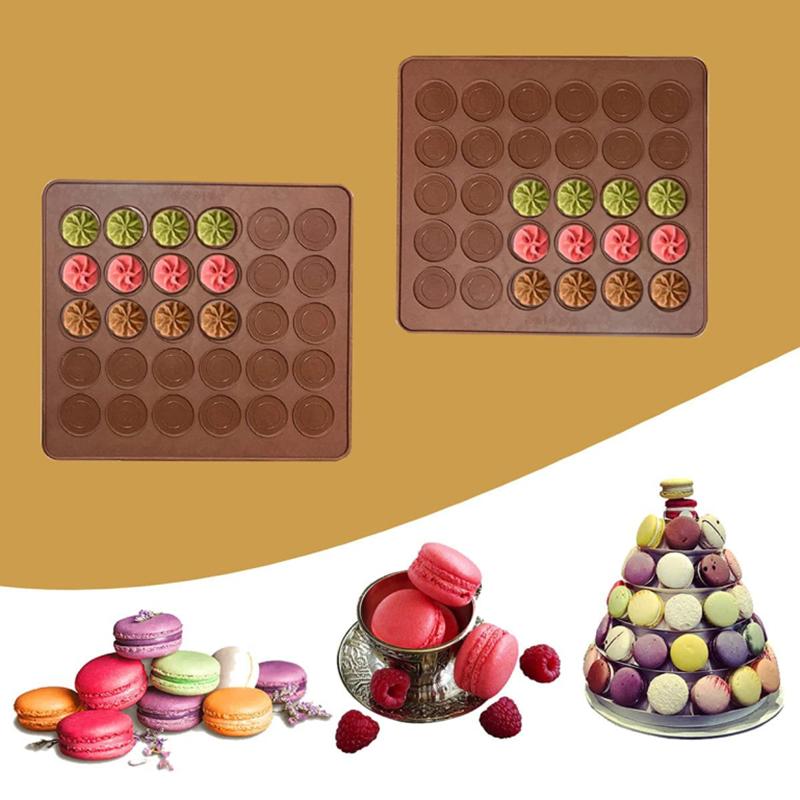 48/30 Holes Non-Stick Silicone - مراجعة Super Kitchen Baking Mat وسعره