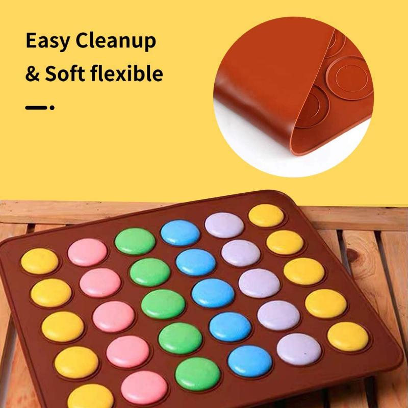 48/30 Holes Non-Stick Silicone - مراجعة Super Kitchen Baking Mat وسعره