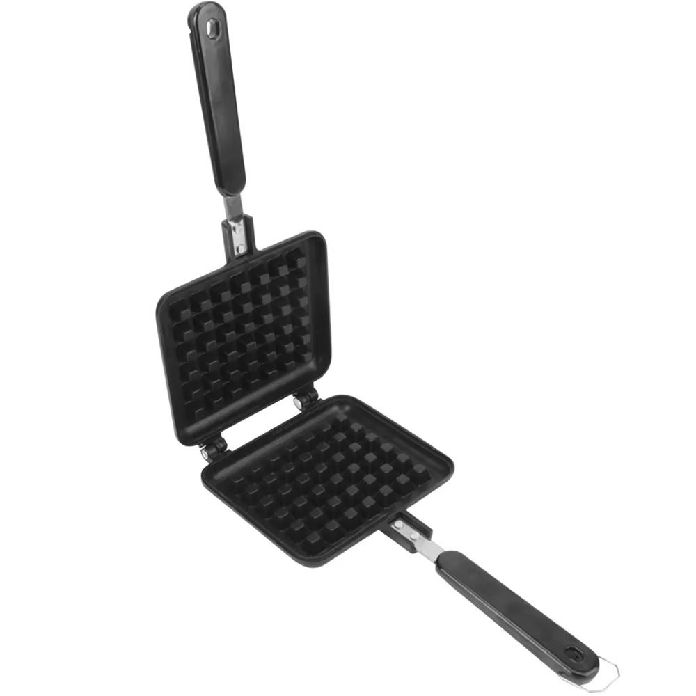 Long Handle Waffle Baking Mold - مراجعة Kitchen Baking Machine وسعره