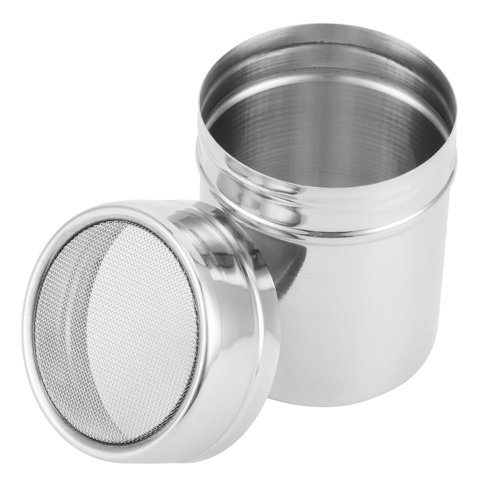Fine Mesh Powder Shaker Stainl - مراجعة Baking Powder Kitchen وسعره