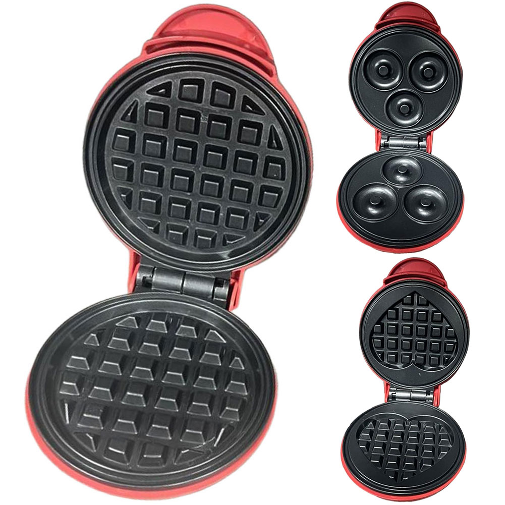 Electric Waffle Maker Iron Non - مراجعة Kitchen Baking Machine وسعره