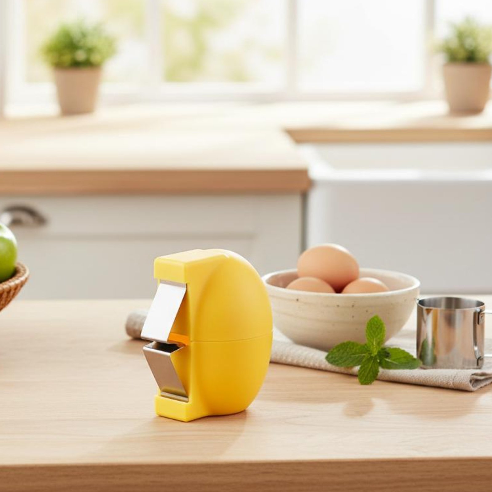 Hen Fruit Shell Opener No Mess - مراجعة Kitchen Baking Mess وسعره