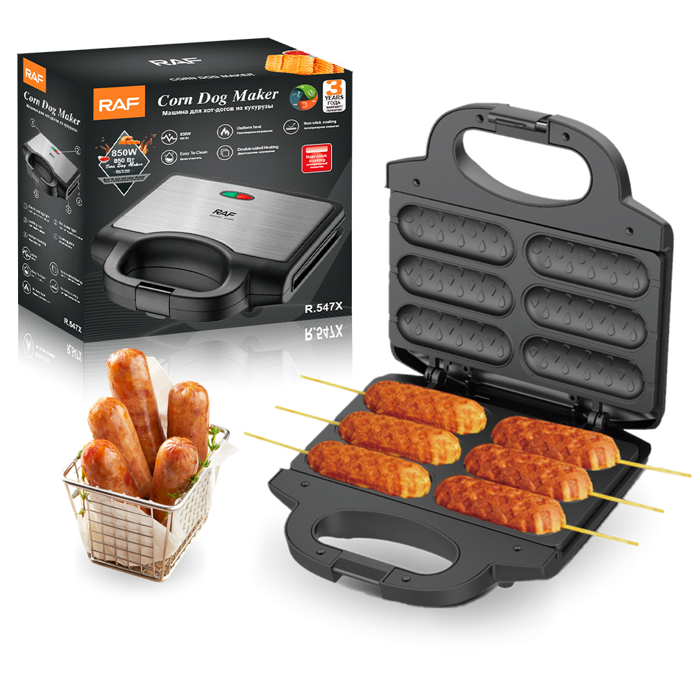 Electric Hot Dog Maker 6 Pan C - مراجعة Kitchen Baking Machine وسعره