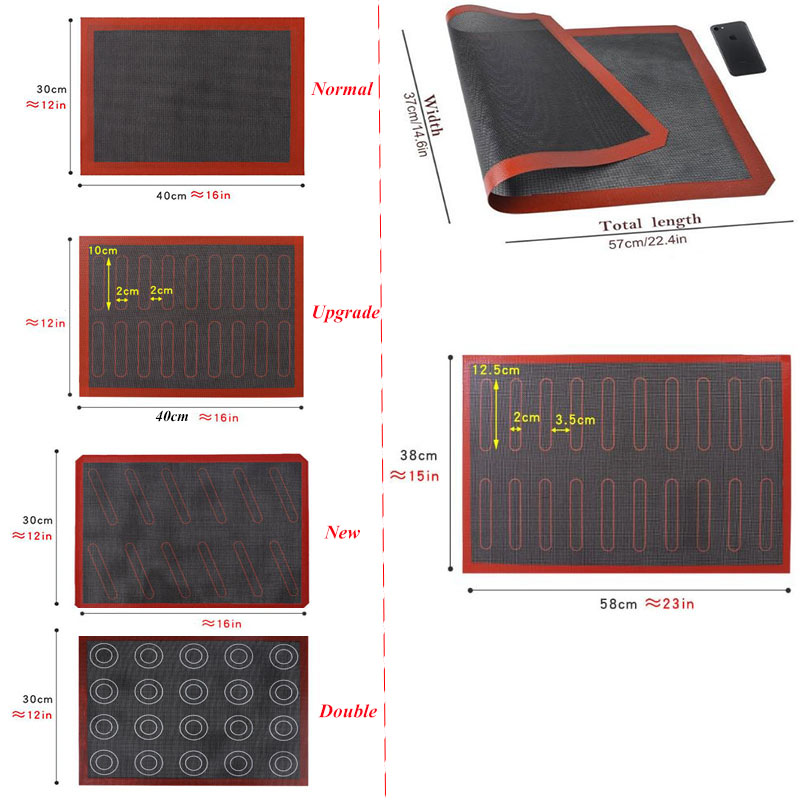Perforated Silicone Baking Mat - مراجعة Super Kitchen Baking Mat وسعره
