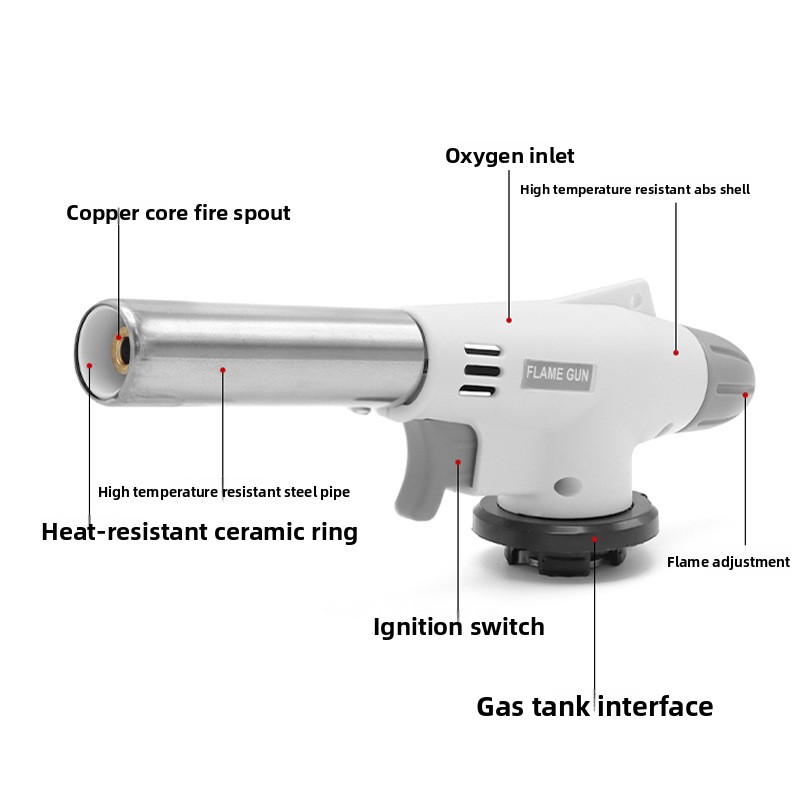 Portable Gas Torch Lighter, Ad - مراجعة Kitchen Baking Torch وسعره