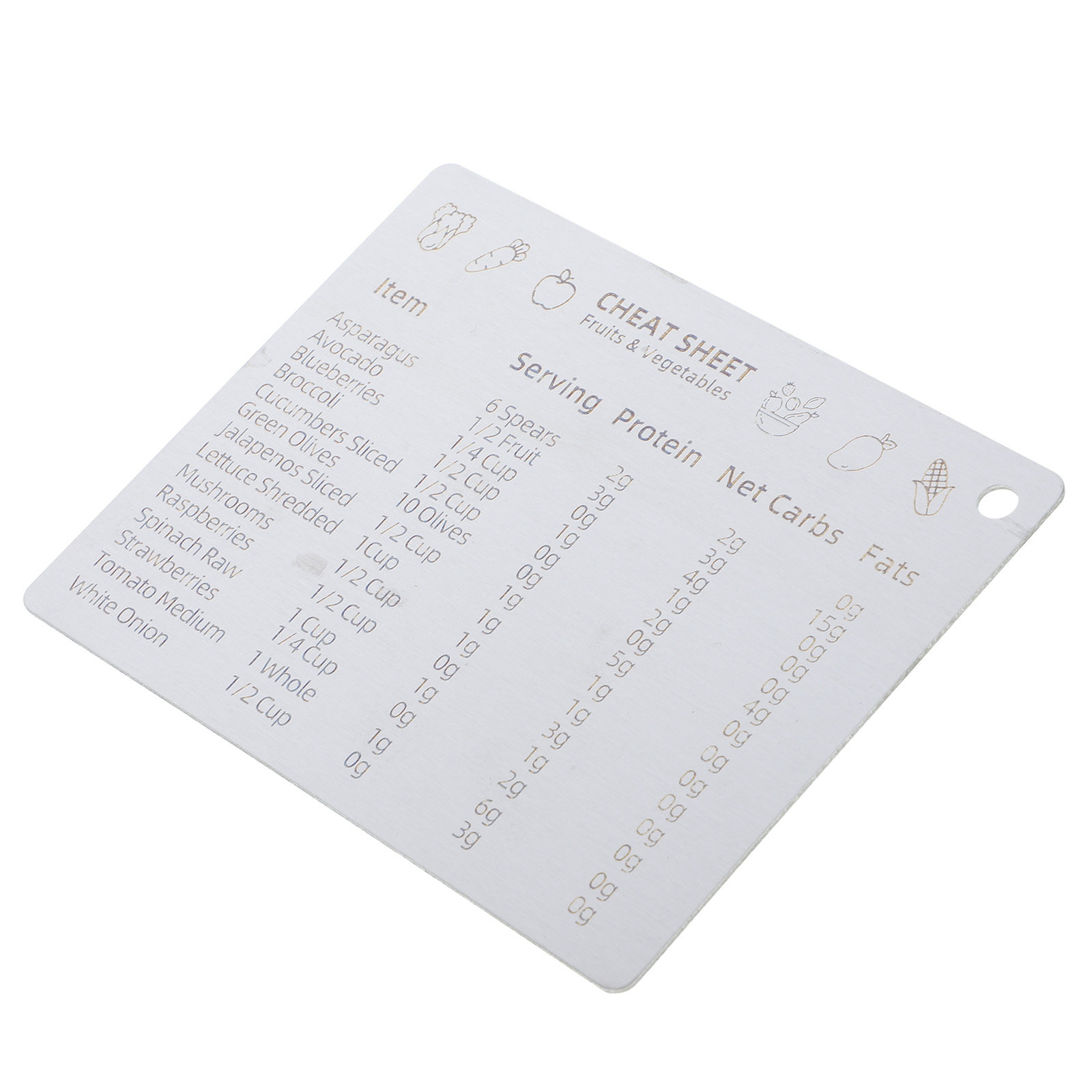 Stainless Steel Measurement Co - مراجعة Kitchen Baking Conversion Chart وسعره