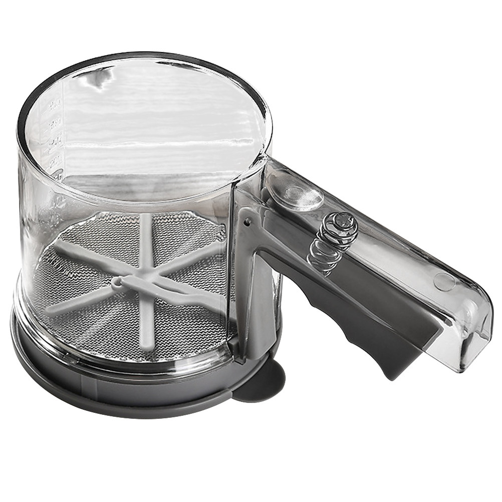 Hand Held Flour Sifter Semi Au - مراجعة Baking Powder Kitchen وسعره