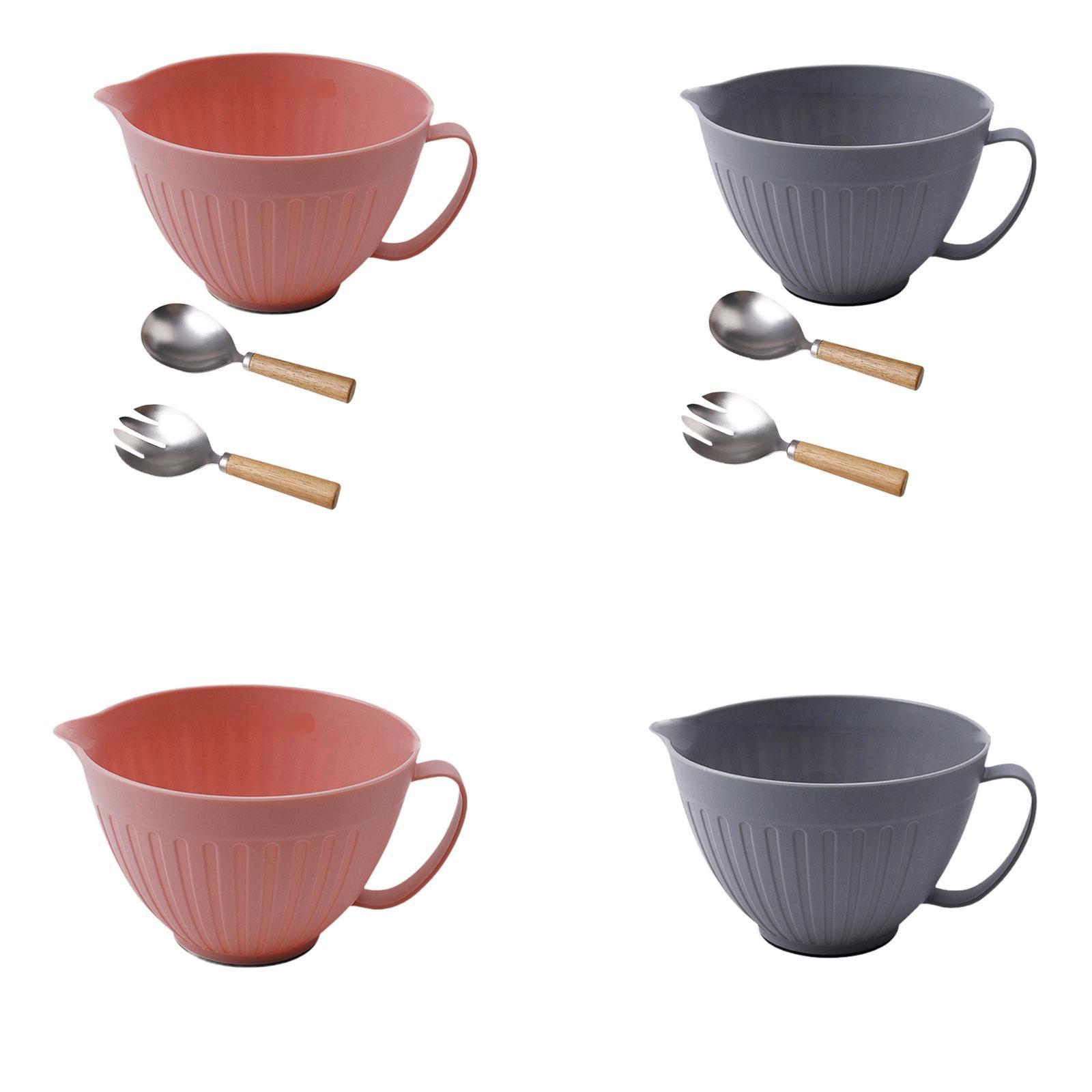 Mixing Bowl with Spout Baking  - مراجعة Kitchen Baking Bowls وسعره