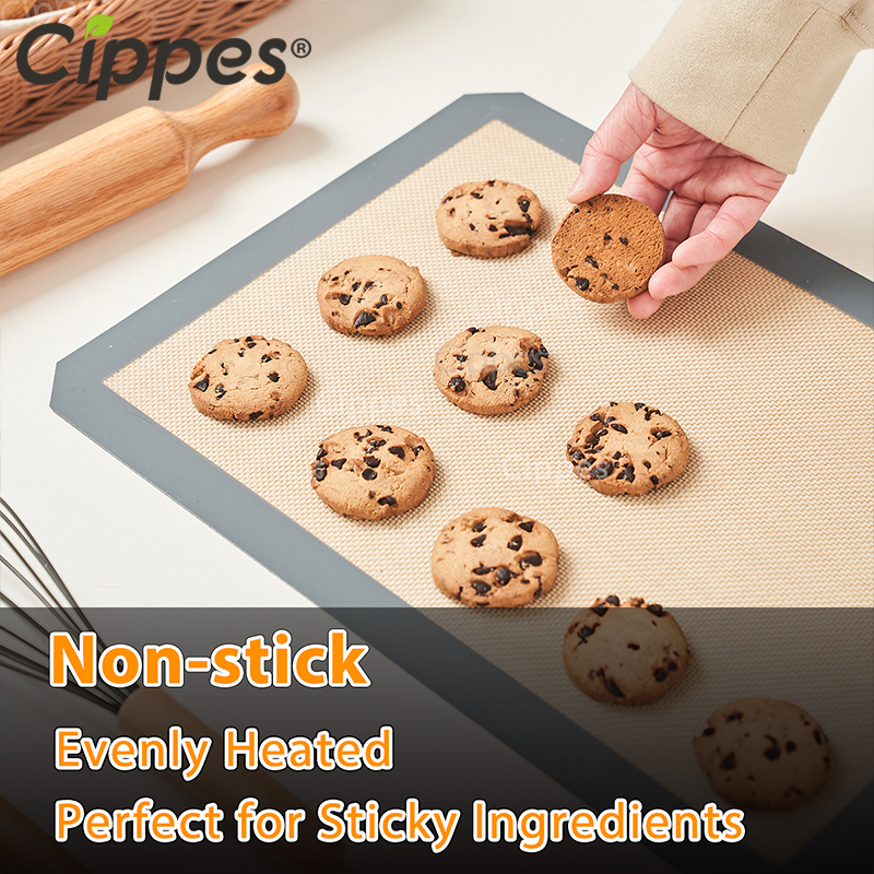1/2PCS Silicone Baking Mats fo - مراجعة Super Kitchen Baking Mat وسعره