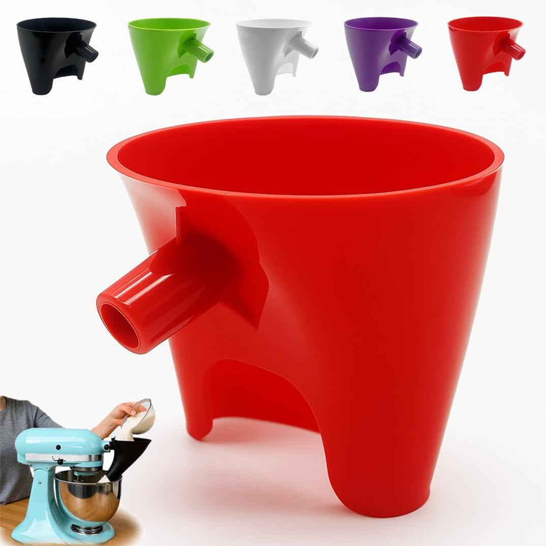 Flour Funnel for Kitchen Aid M - مراجعة Kitchen Aid Baking Mixer وسعره