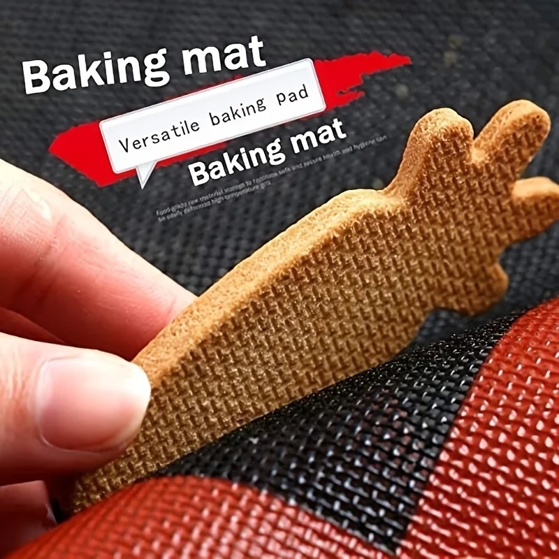 Silicone Hollowing out Baking  - مراجعة Super Kitchen Baking Mat وسعره