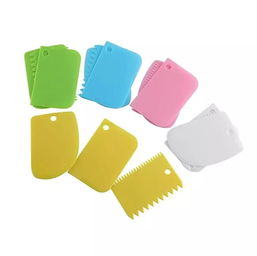 3PCS/Lot Cream Scraper Smoothe - مراجعة Fondant Smoother Set وسعره