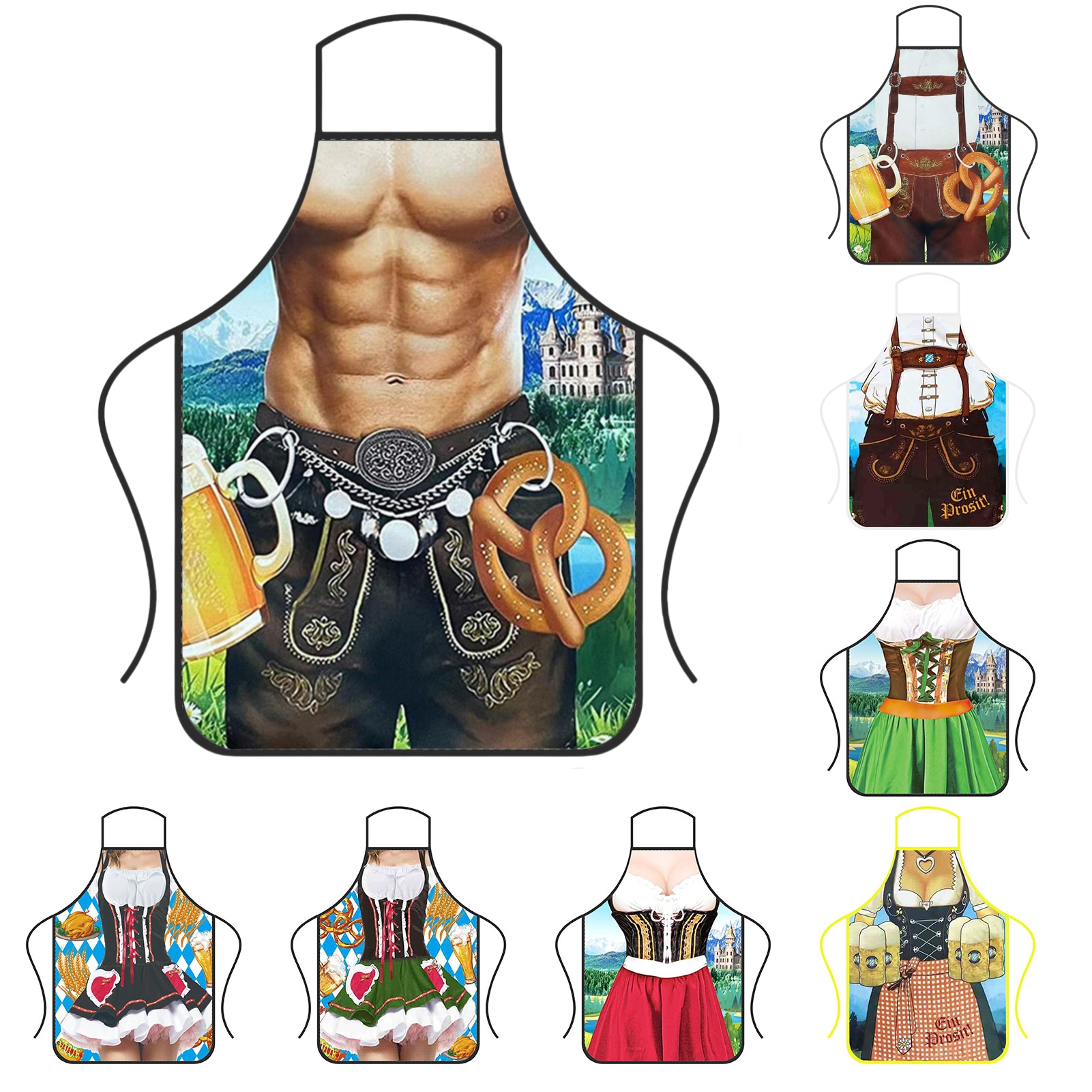 Funny Apron Super Muscle Kitch - مراجعة Super Kitchen Baking Mat وسعره