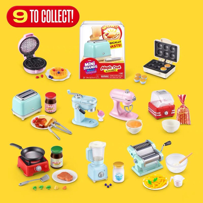 Zuru Mini Magic Kitchen Miniat - مراجعة Kitchen Baking Machine وسعره