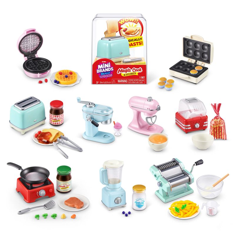 Zuru Mini Magic Kitchen Miniat - مراجعة Kitchen Baking Machine وسعره