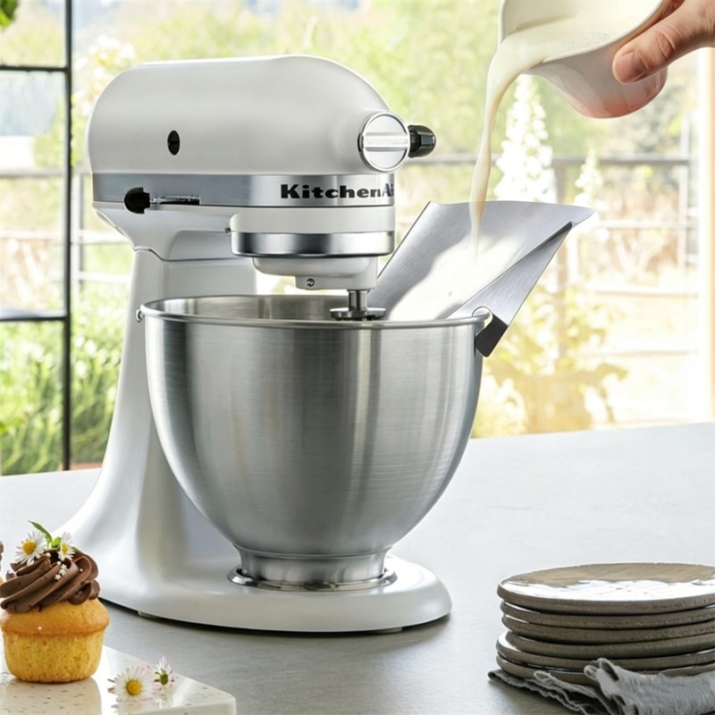 New Food Grade Stainless Steel - مراجعة Kitchen Aid Baking Mixer وسعره