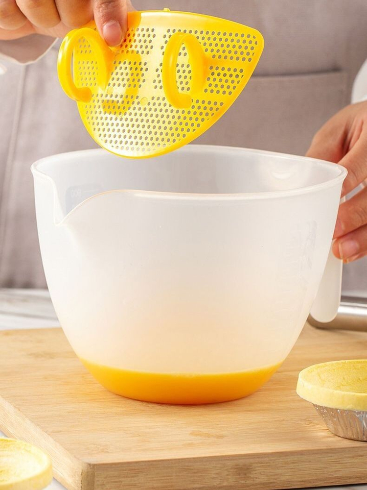 Kitchen Egg Liquid Filter Bowl - مراجعة Kitchen Baking Bowls وسعره