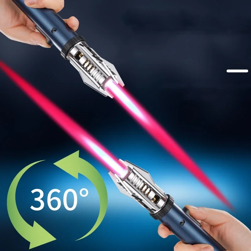 Metal Windproof Red Jet Flame  - مراجعة Kitchen Baking Torch وسعره