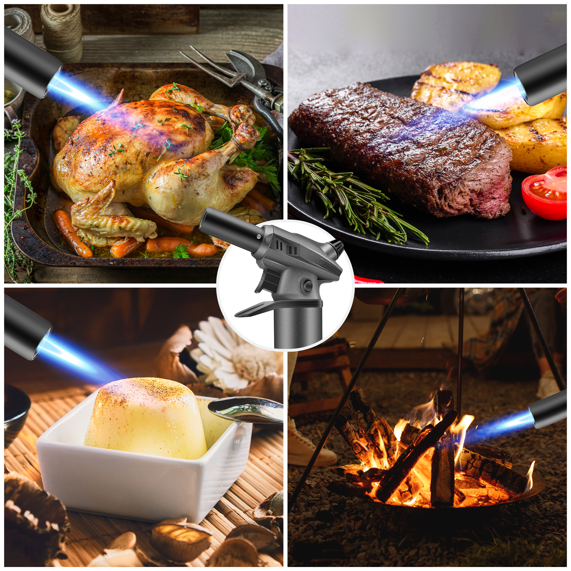 High-Power Professional Butane - مراجعة Kitchen Baking Torch وسعره