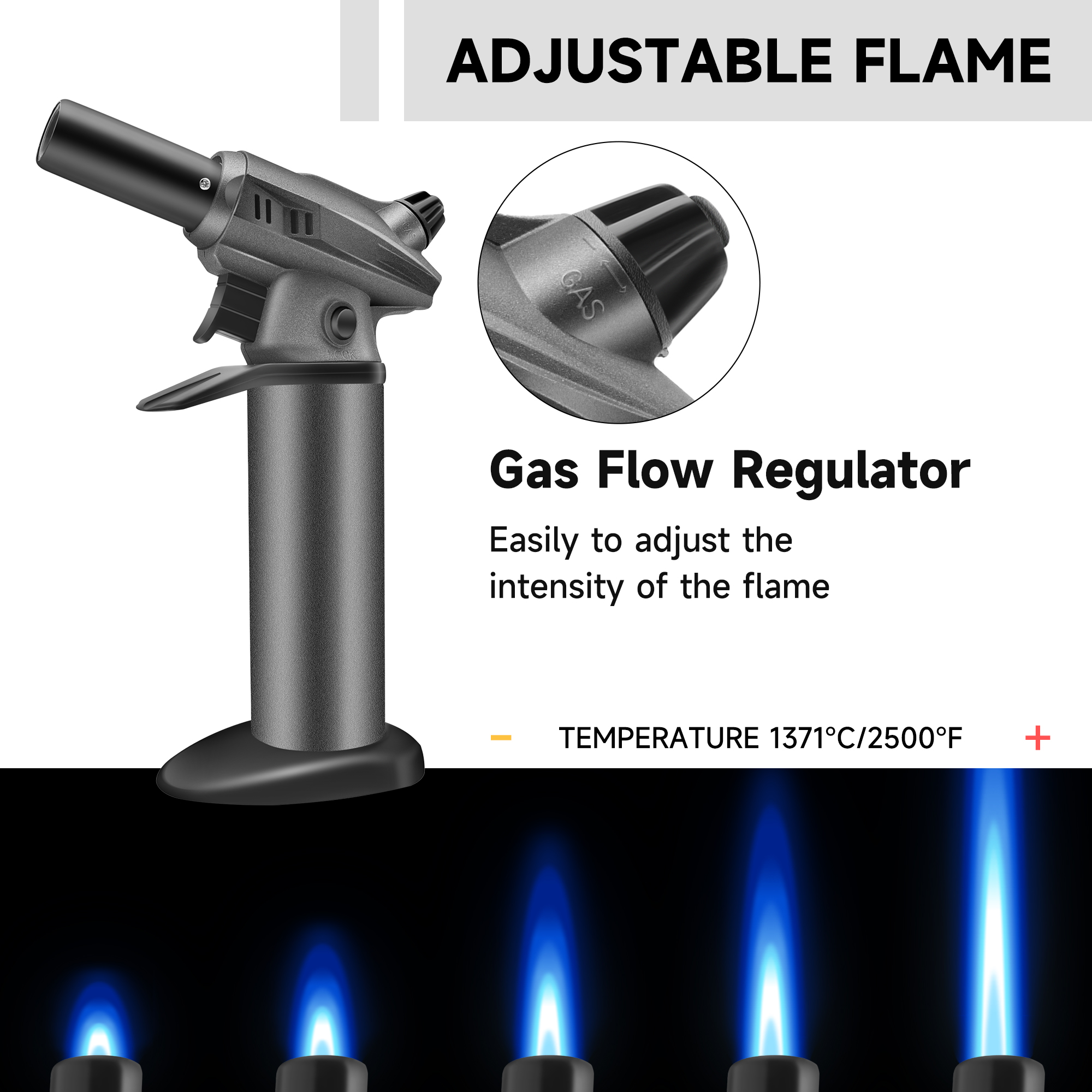 High-Power Professional Butane - مراجعة Kitchen Baking Torch وسعره